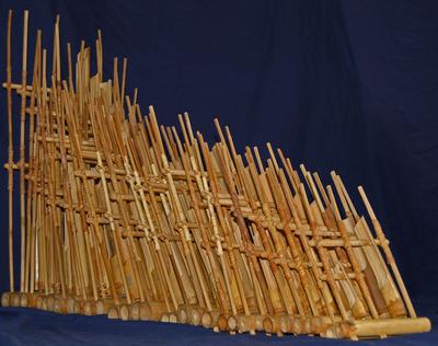 Angklung Set, Bamboo, Chromatically Tuned, Brighter