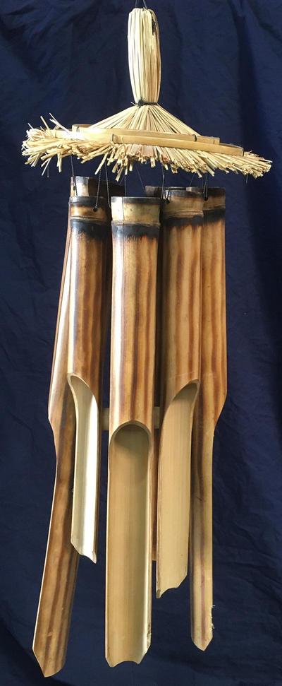 Wind Chimes, Bamboo, Large Angklung-style Tube
