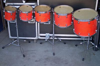 Concert Toms, Maple, Double-Headed