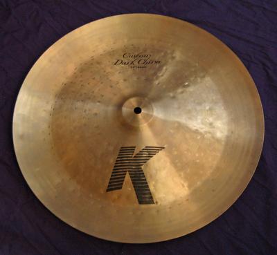 17" China Cymbal, K Custom Dark 