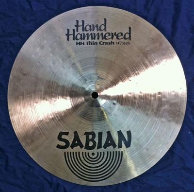 14" Crash Cymbal, Hand Hammered Thin 