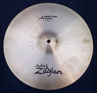 14" Crash Cymbal, Avedis Paper Thin 