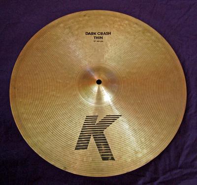 17" Crash Cymbal, K Dark Thin