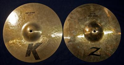 13" Hi Hats, K / Z