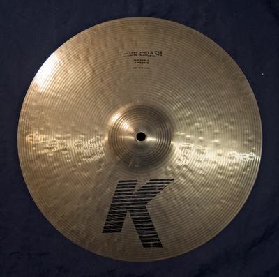 15" Crash Cymbal, K, Dark Thin