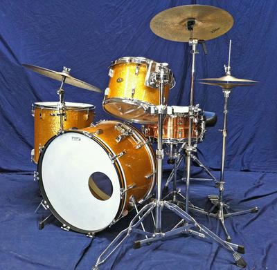 Drumset, Vintage 1950s