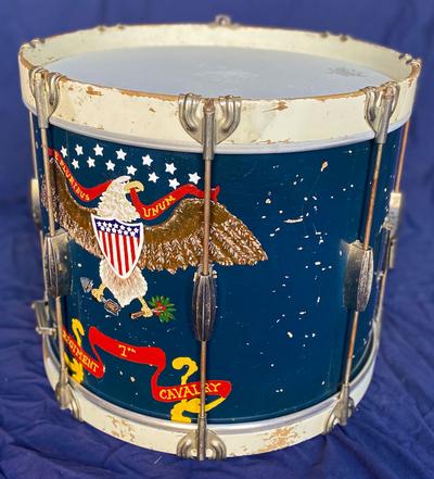 Field Drum, Painted