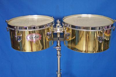 Timbales, Alex Acuna Model, Brass