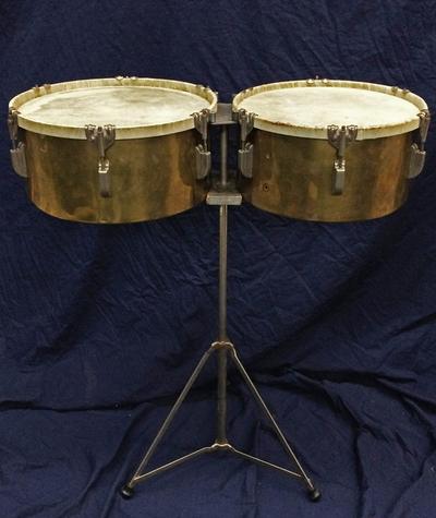 Timbales, Humberto Morales Model, Brass