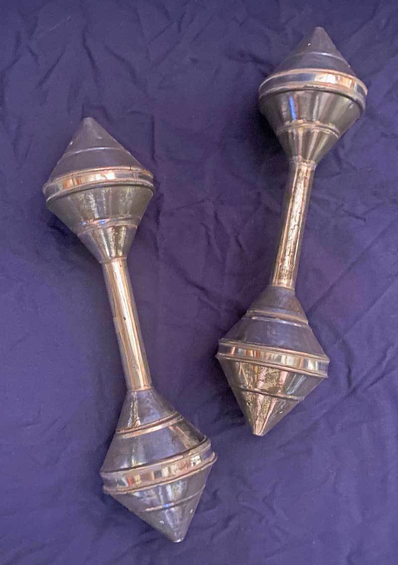 Maracas, Pointed Metal