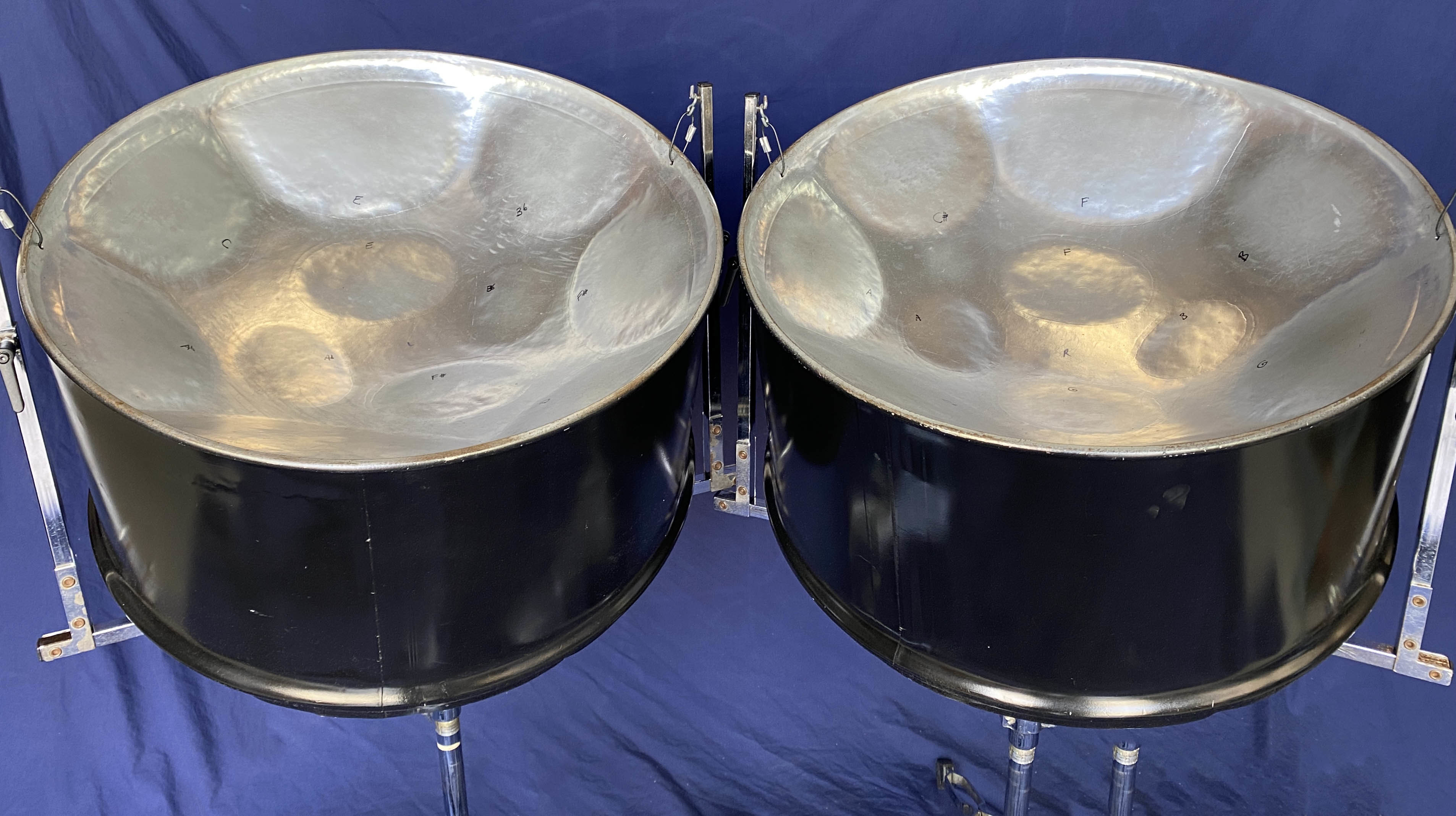 Double Guitar Steel Pans