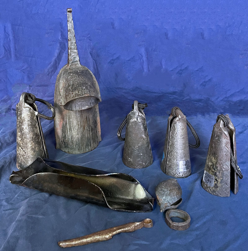 Variety of African Bells