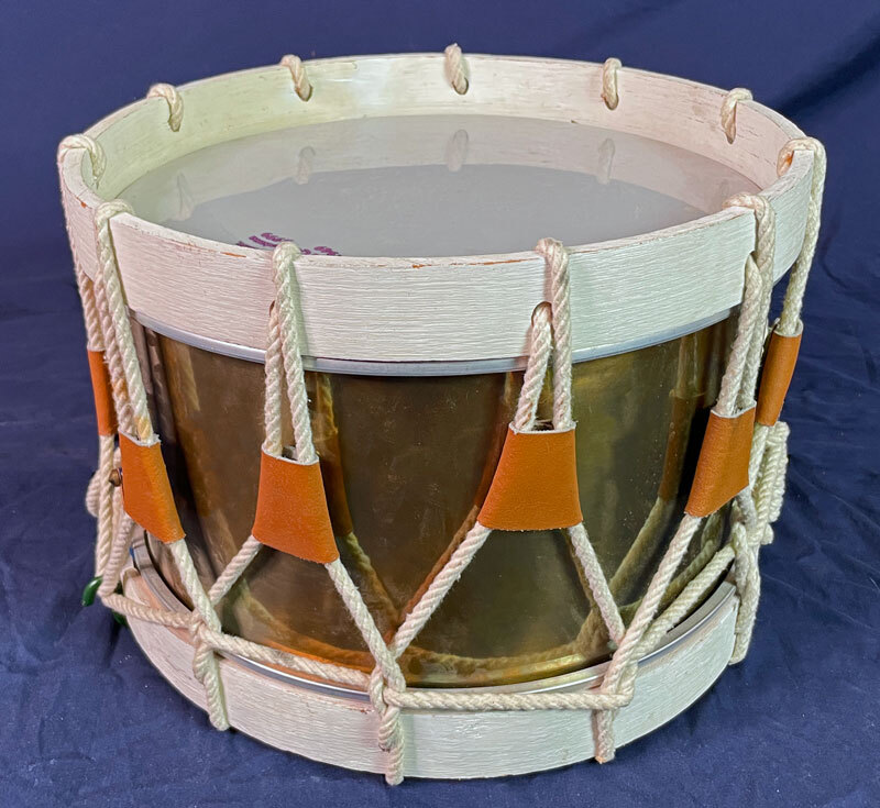 Marching Drum, Brass, Rope Tuned