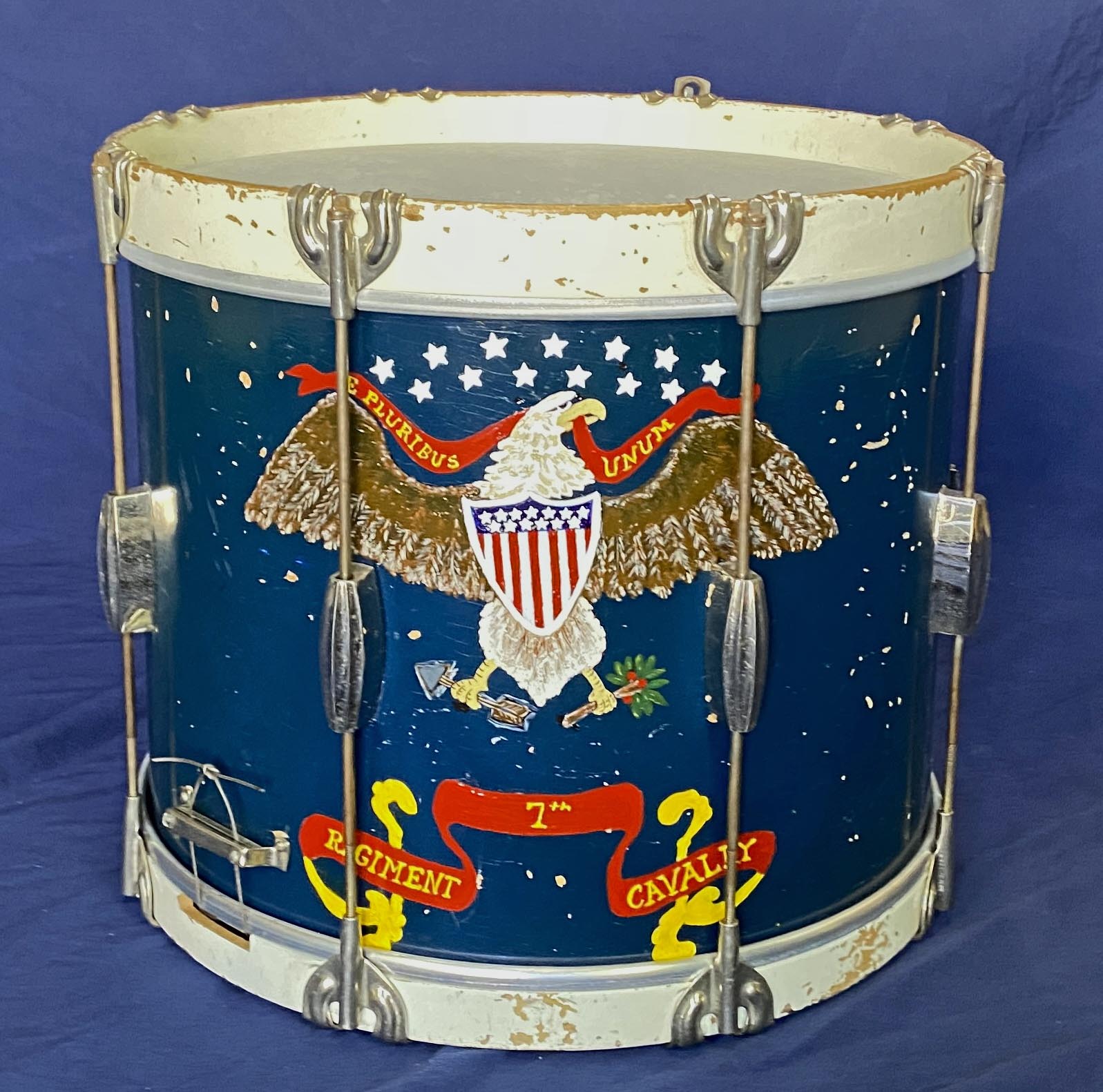Field Drum, Painted